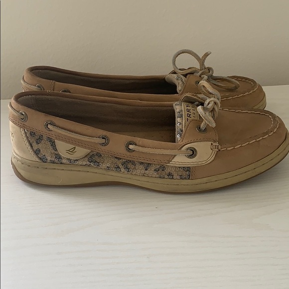 Sperry Shoes - Angelfish Leopard Jacquard SlipOn Boat Shoe